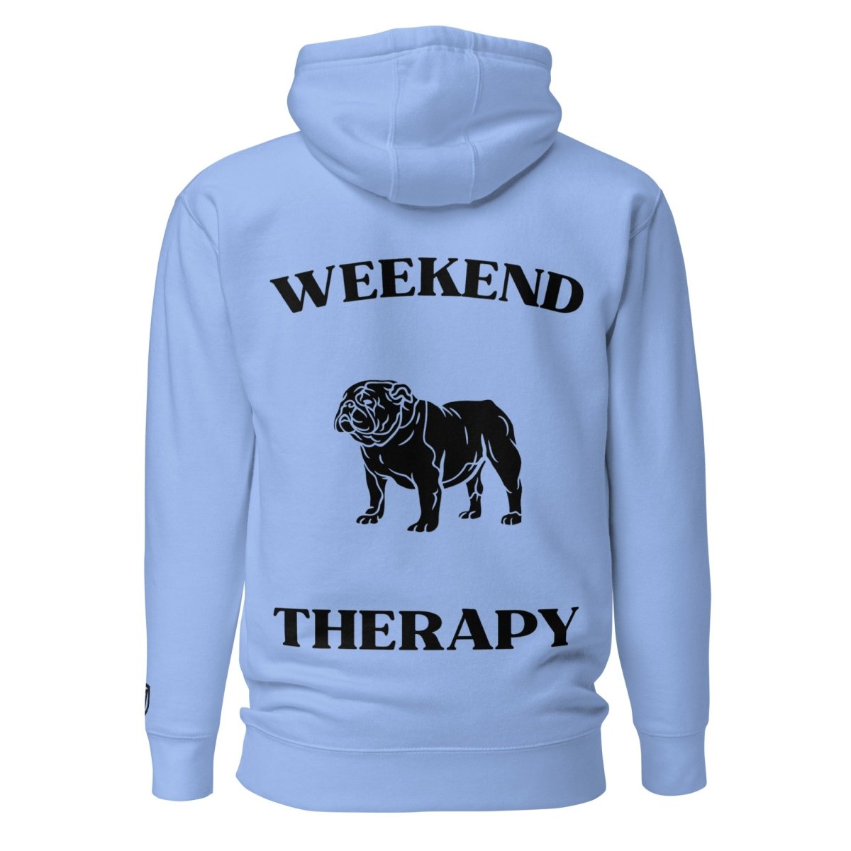 English Bulldog Hoodie | Weekend Therapy by Weekend Therapy™ – Weekend Therapy Clothing