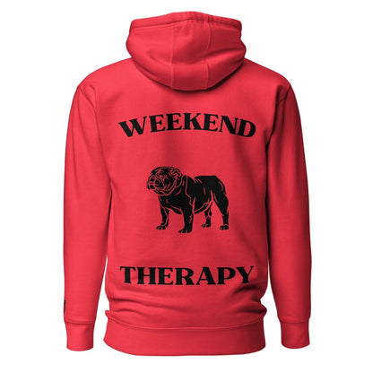 English Bulldog Hoodie | Weekend Therapy by Weekend Therapy™ – Weekend Therapy Clothing