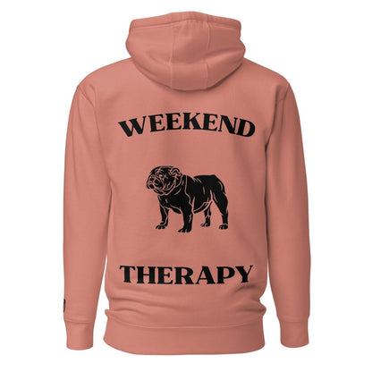 English Bulldog Hoodie | Weekend Therapy by Weekend Therapy™ – Weekend Therapy Clothing