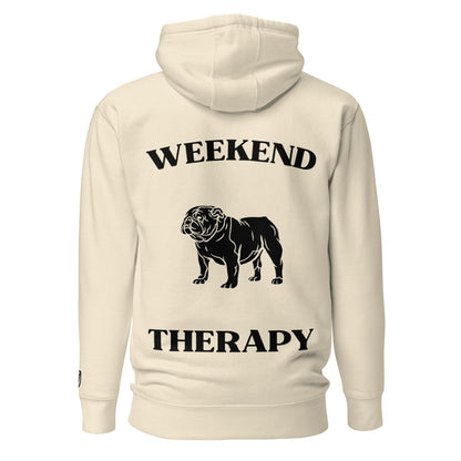 English Bulldog Hoodie | Weekend Therapy by Weekend Therapy™ – Weekend Therapy Clothing