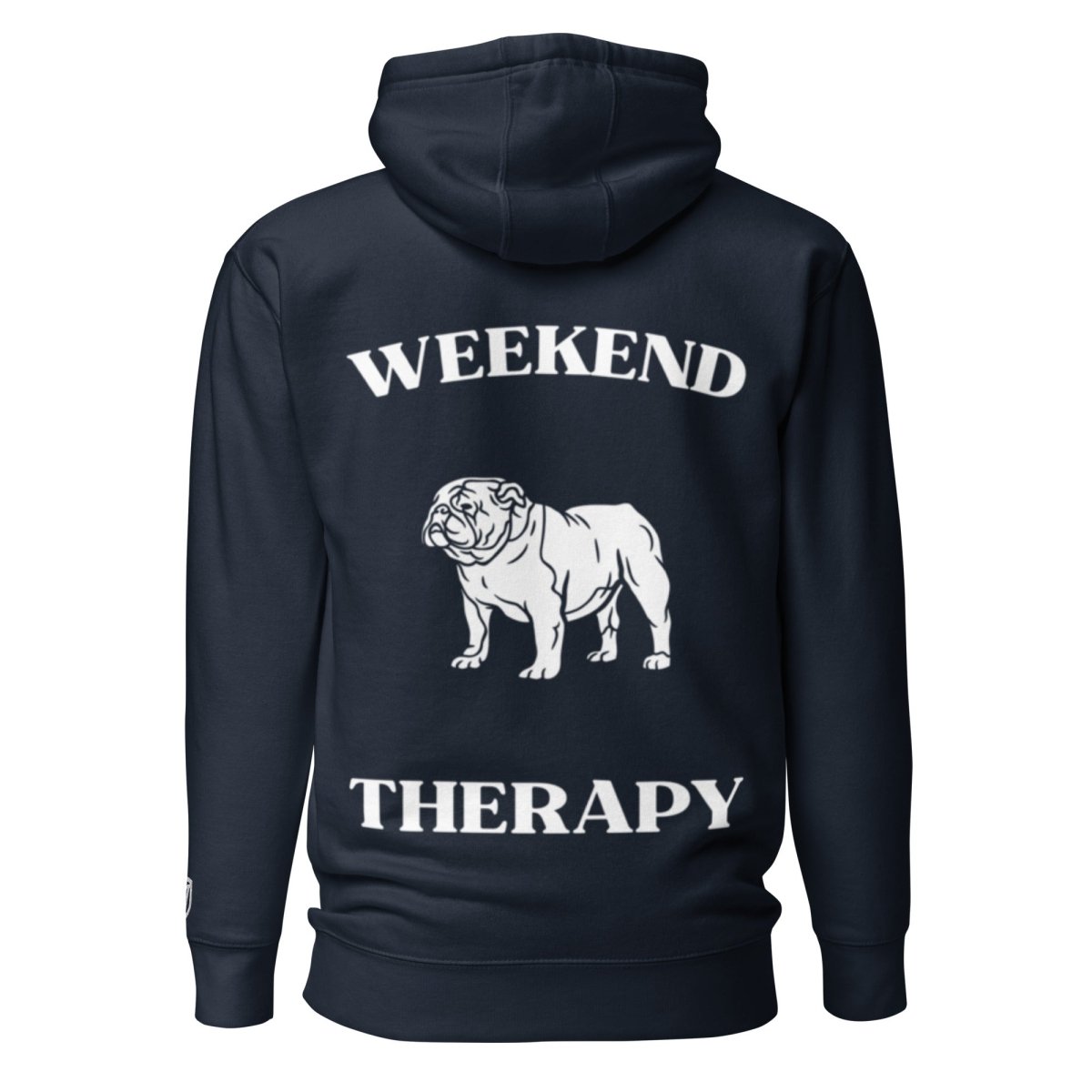 English Bulldog Hoodie | Weekend Therapy by Weekend Therapy™ – Weekend Therapy Clothing