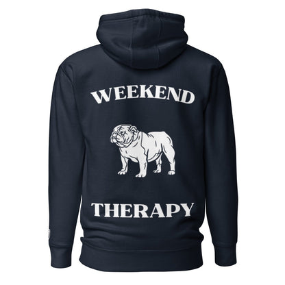 English Bulldog Hoodie | Weekend Therapy by Weekend Therapy™ – Weekend Therapy Clothing