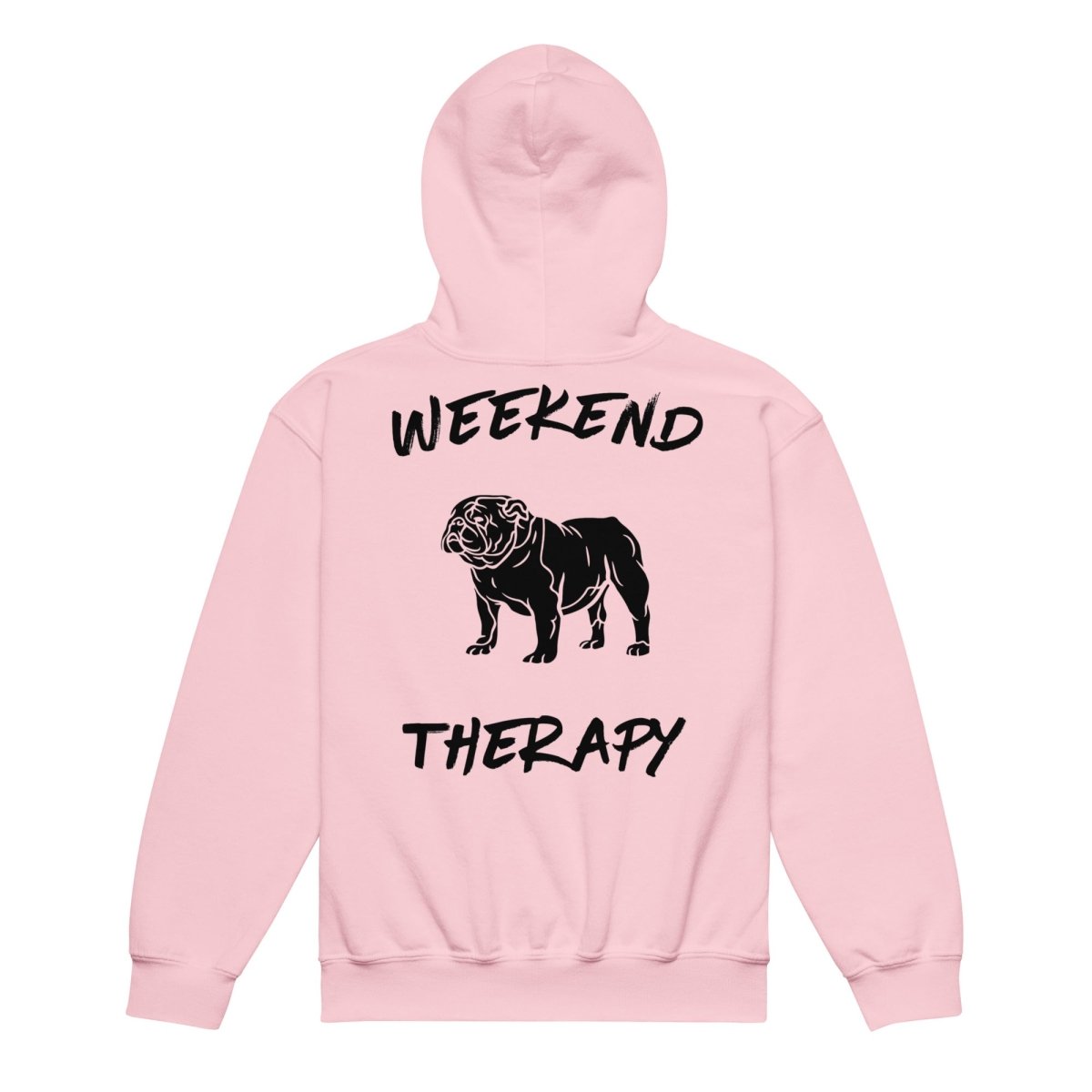 English Bulldog Hoodie | Weekend Therapy by Weekend Therapy™ – Weekend Therapy Clothing