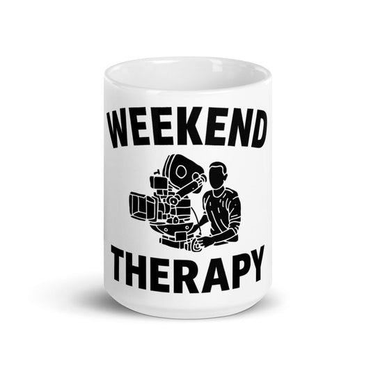 Filmmaking Mug | Weekend Therapy by Weekend Therapy™ – Weekend Therapy Clothing