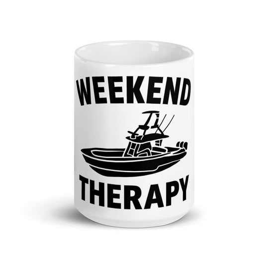 Fishing Boat Mug | Weekend Therapy by Weekend Therapy™ – Weekend Therapy Clothing