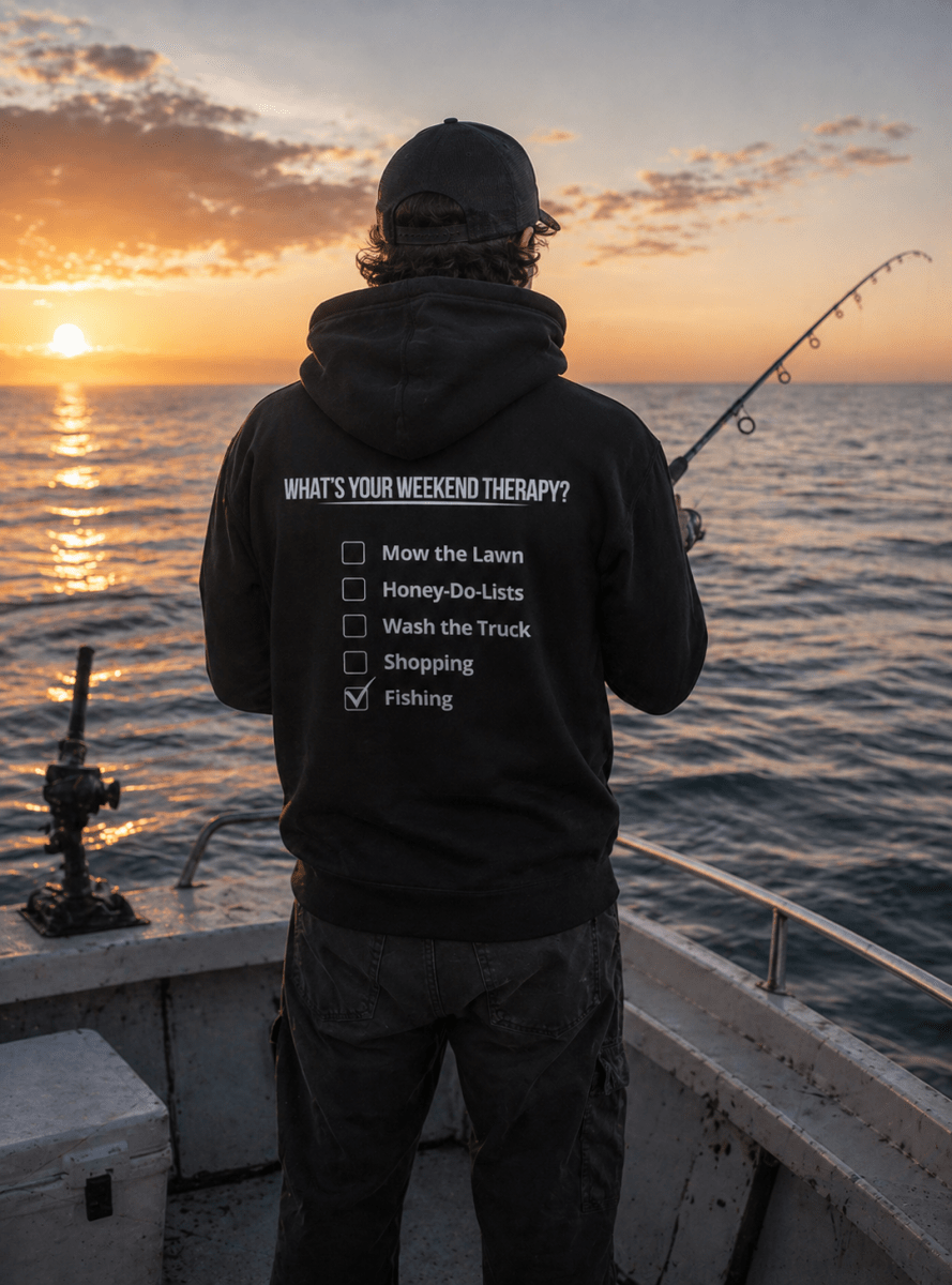 Fishing Hoodie | Weekend Therapy by Weekend Therapy™ – Weekend Therapy Clothing