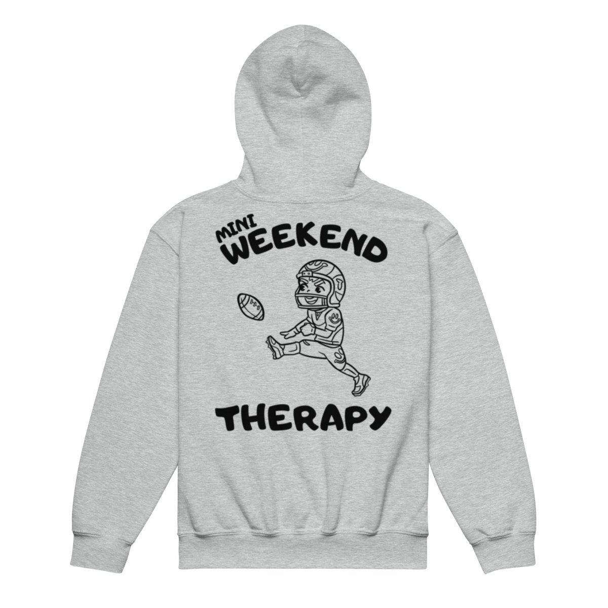 Football Mini Hoodie | Weekend Therapy by Weekend Therapy™ – Weekend Therapy Clothing