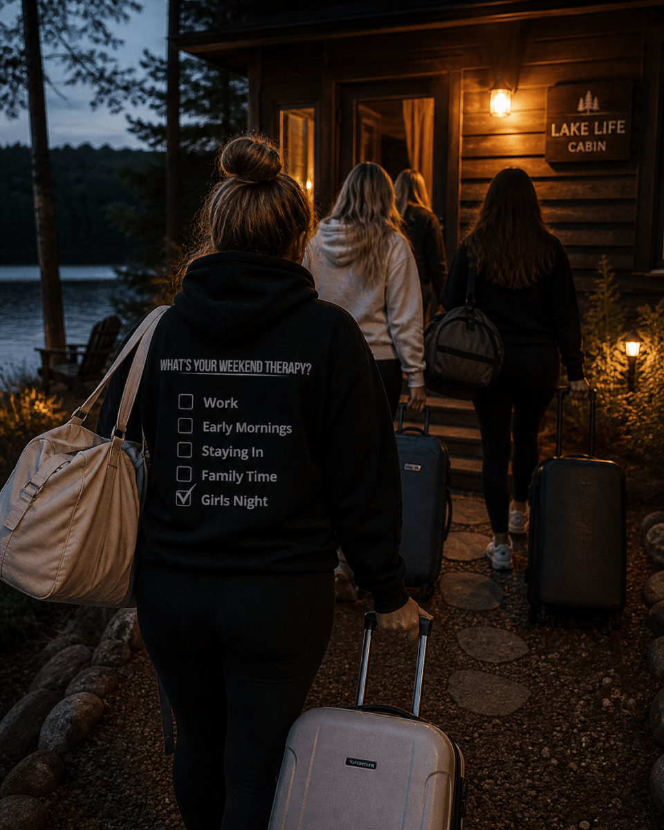 Girls Night Hoodie | Weekend Therapy by Weekend Therapy™ – Weekend Therapy Clothing