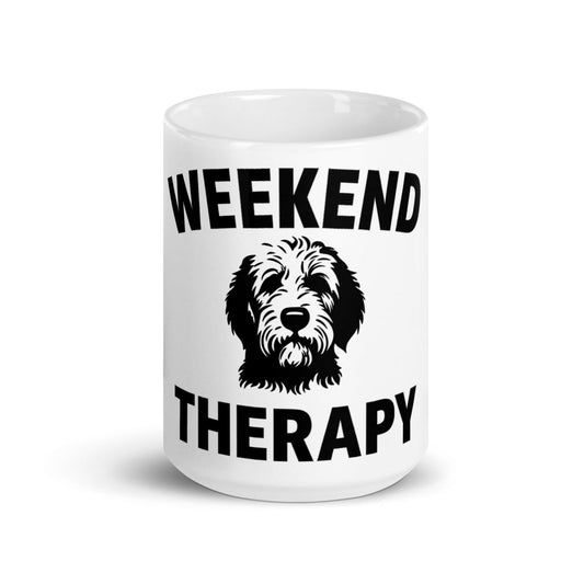 Goldendoodle Mug | Weekend Therapy by Weekend Therapy™ – Weekend Therapy Clothing