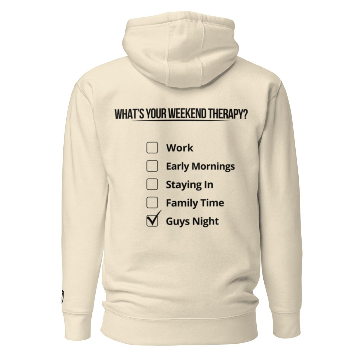 Guys Night Hoodie | Weekend Therapy by Weekend Therapy™ – Weekend Therapy Clothing