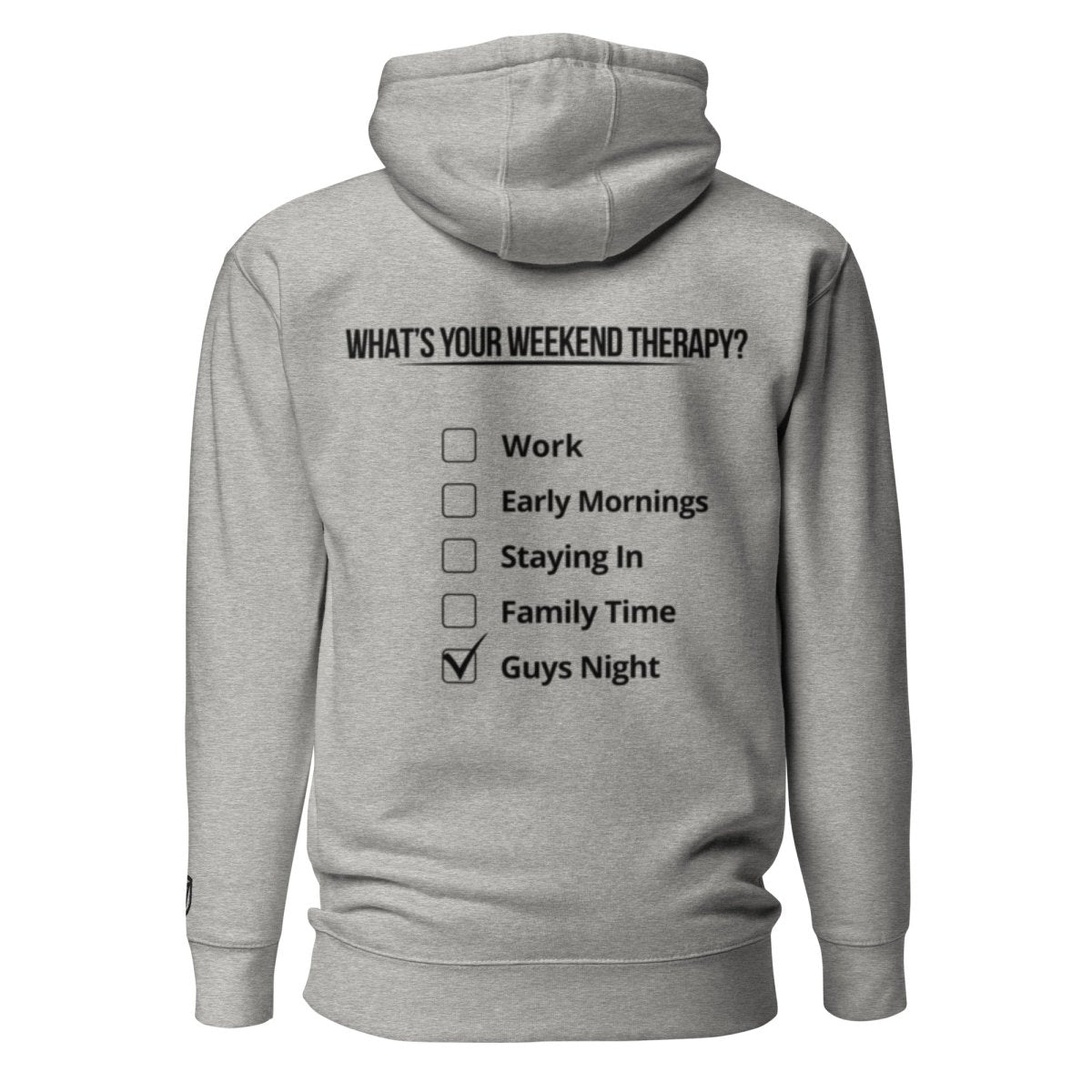 Guys Night Hoodie | Weekend Therapy by Weekend Therapy™ – Weekend Therapy Clothing
