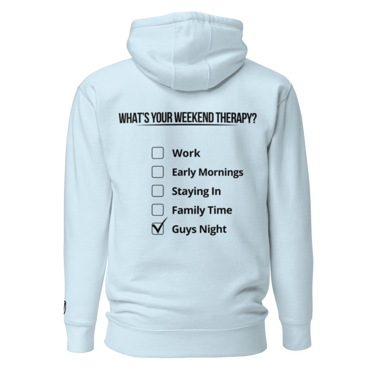 Guys Night Hoodie | Weekend Therapy by Weekend Therapy™ – Weekend Therapy Clothing