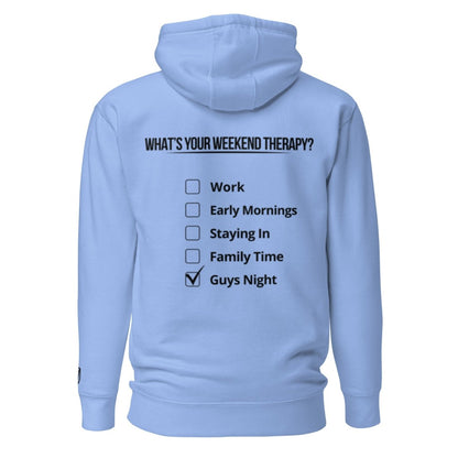 Guys Night Hoodie | Weekend Therapy by Weekend Therapy™ – Weekend Therapy Clothing