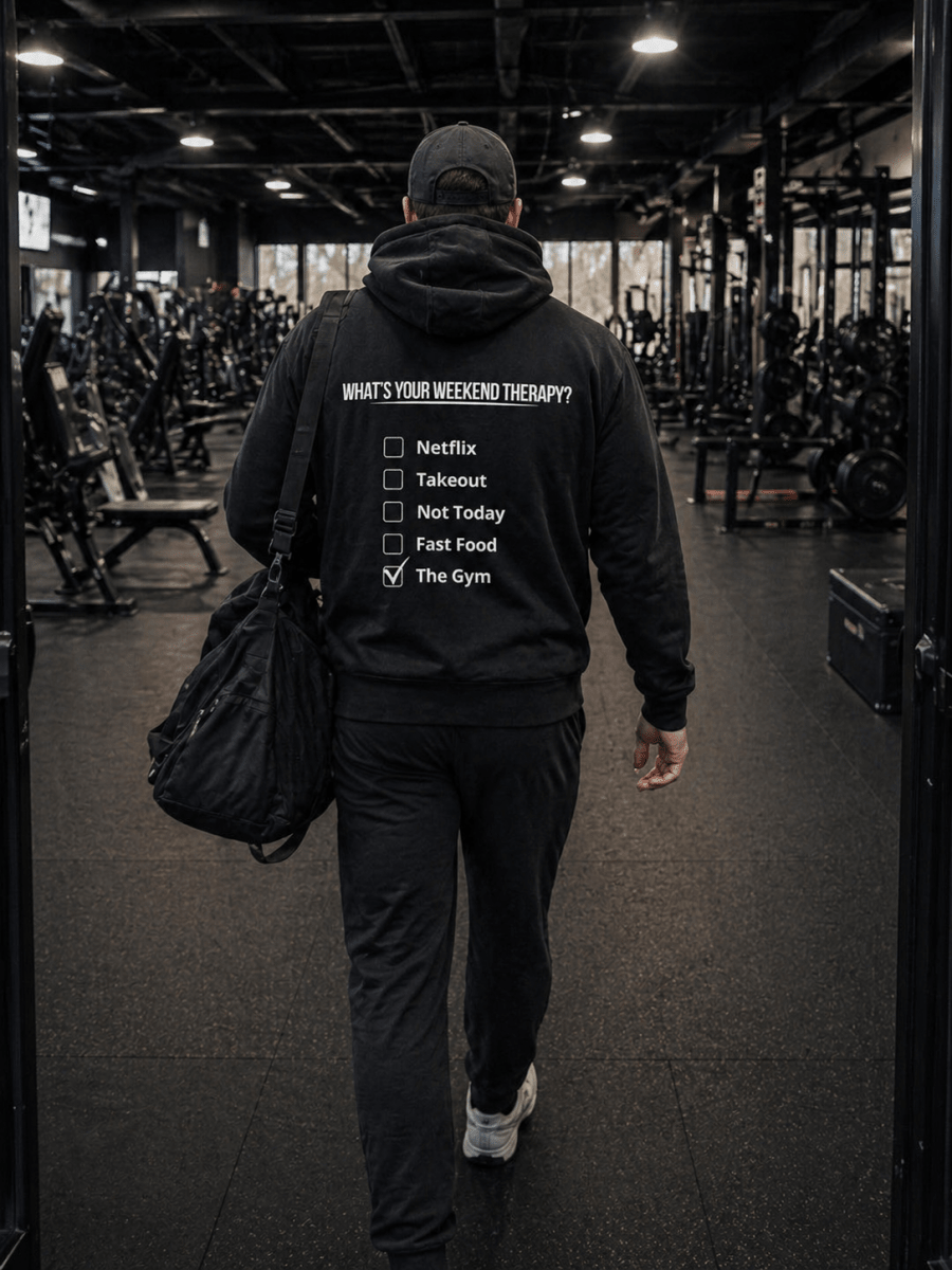 Gym Hoodie | Weekend Therapy by Weekend Therapy™ – Weekend Therapy Clothing