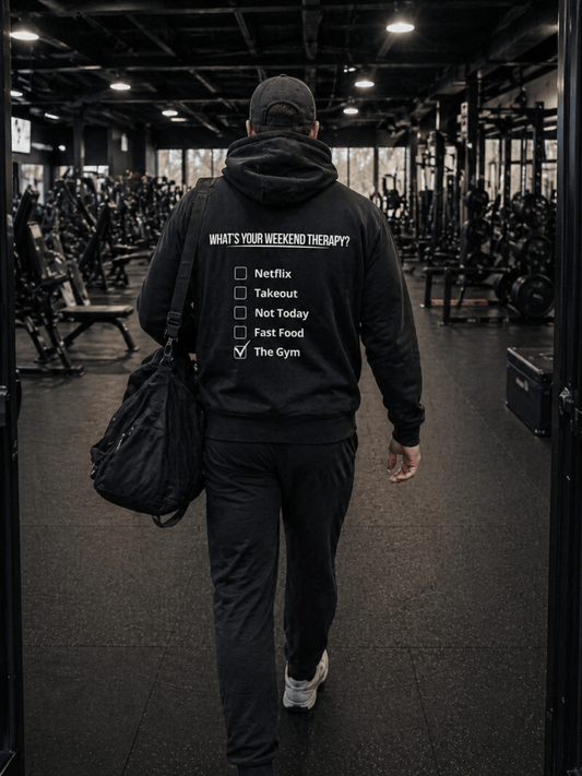 Gym Hoodie | Weekend Therapy by Weekend Therapy™ – Weekend Therapy Clothing
