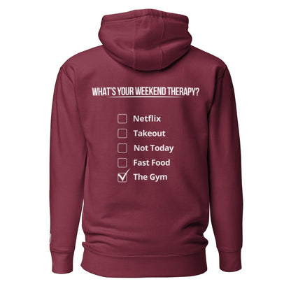 Gym Hoodie | Weekend Therapy by Weekend Therapy™ – Weekend Therapy Clothing