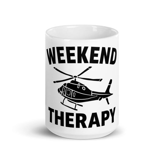 Helicopter Mug | Weekend Therapy by Weekend Therapy™ – Weekend Therapy Clothing