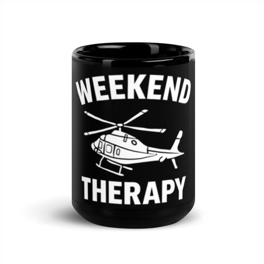 Helicopter Mug | Weekend Therapy by Weekend Therapy™ – Weekend Therapy Clothing