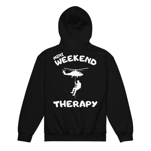 Helicopter Rappel Mini Hoodie | Weekend Therapy by Weekend Therapy™ – Weekend Therapy Clothing