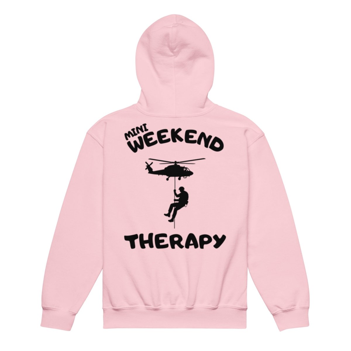 Helicopter Rappel Mini Hoodie | Weekend Therapy by Weekend Therapy™ – Weekend Therapy Clothing
