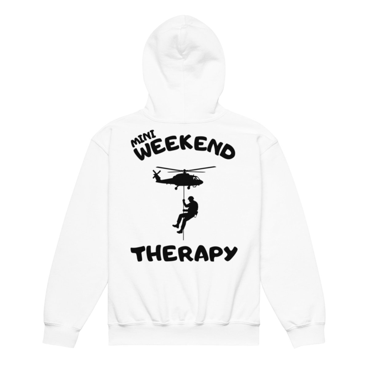 Helicopter Rappel Mini Hoodie | Weekend Therapy by Weekend Therapy™ – Weekend Therapy Clothing