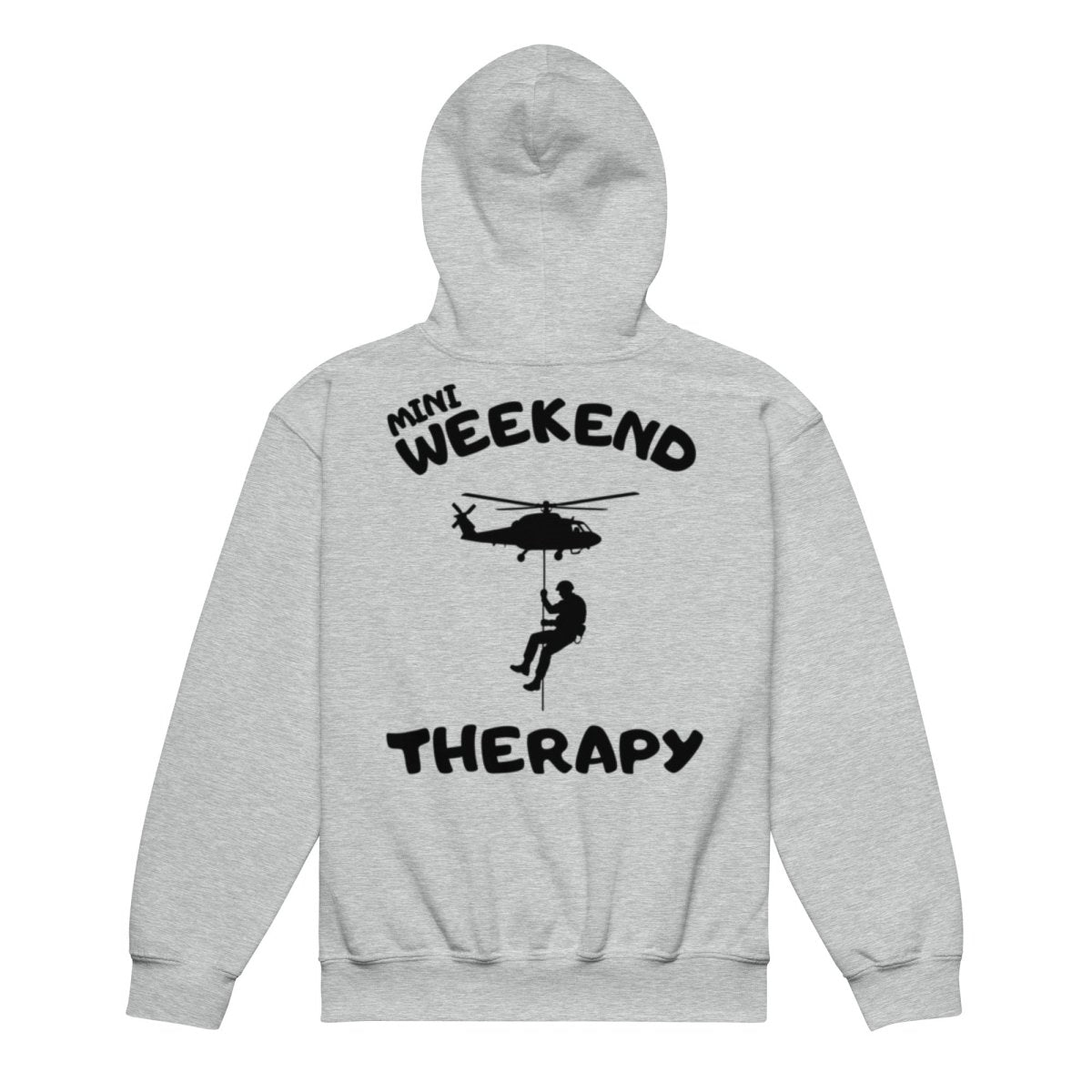 Helicopter Rappel Mini Hoodie | Weekend Therapy by Weekend Therapy™ – Weekend Therapy Clothing