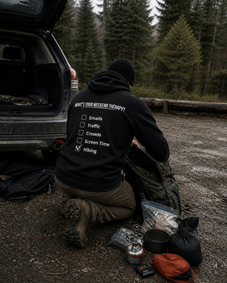 Hiking Hoodie | Weekend Therapy by Weekend Therapy™ – Weekend Therapy Clothing