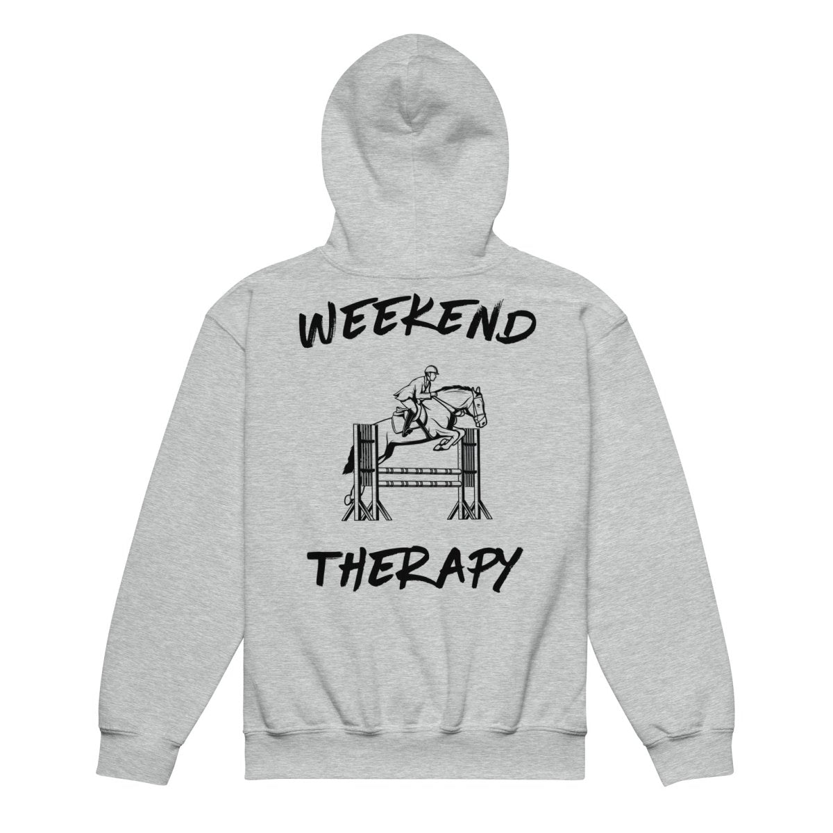 Horse Jumping Hoodie | Weekend Therapy by Weekend Therapy™ – Weekend Therapy Clothing