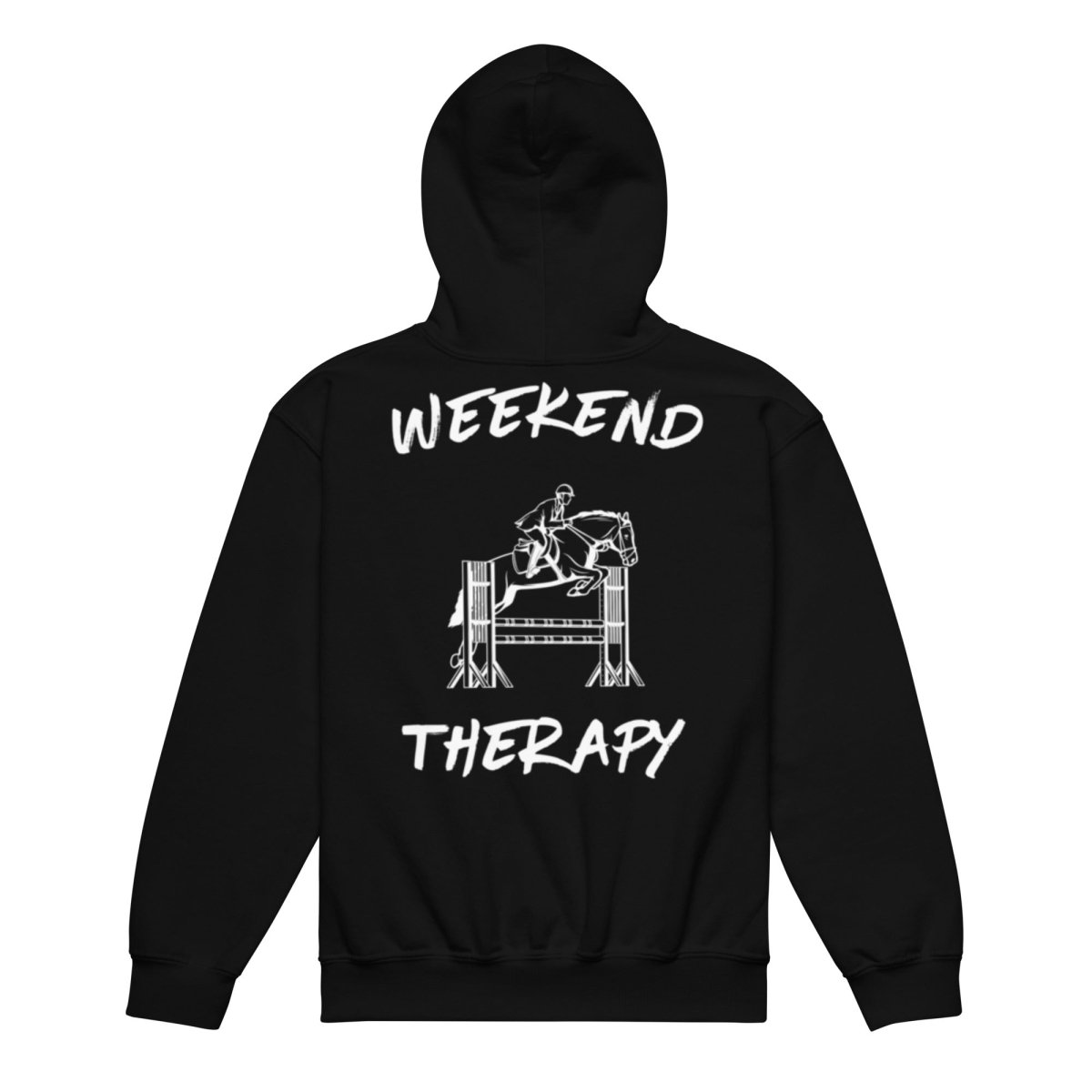 Horse Jumping Hoodie | Weekend Therapy by Weekend Therapy™ – Weekend Therapy Clothing