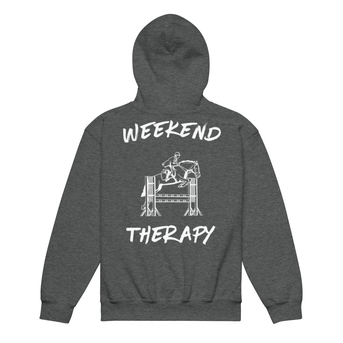 Horse Jumping Hoodie | Weekend Therapy by Weekend Therapy™ – Weekend Therapy Clothing