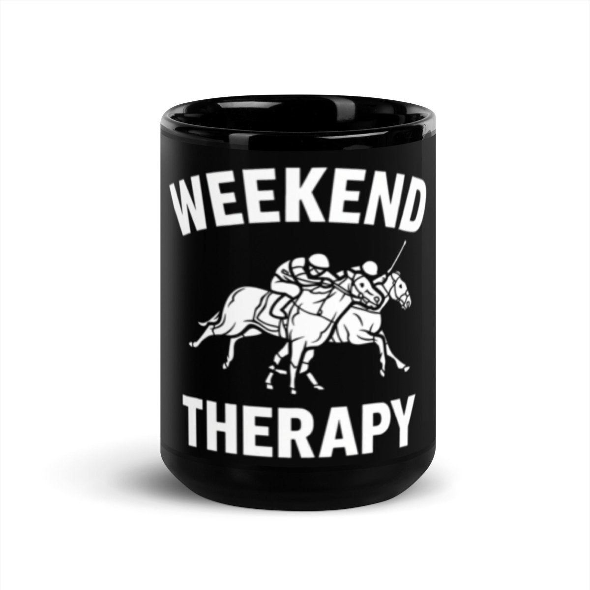 Horse Racing Mug | Weekend Therapy by Weekend Therapy™ – Weekend Therapy Clothing
