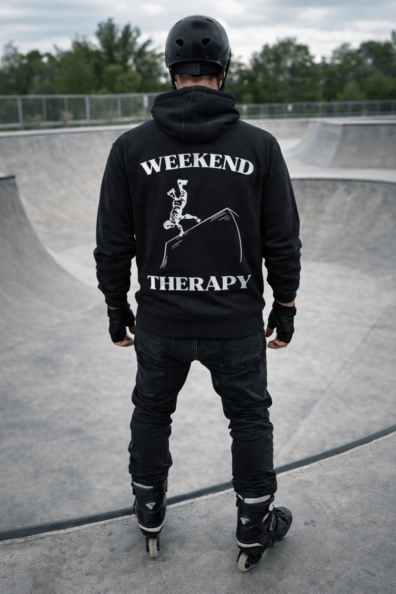 Inline Skating Hoodie | Weekend Therapy by Weekend Therapy™ – Weekend Therapy Clothing