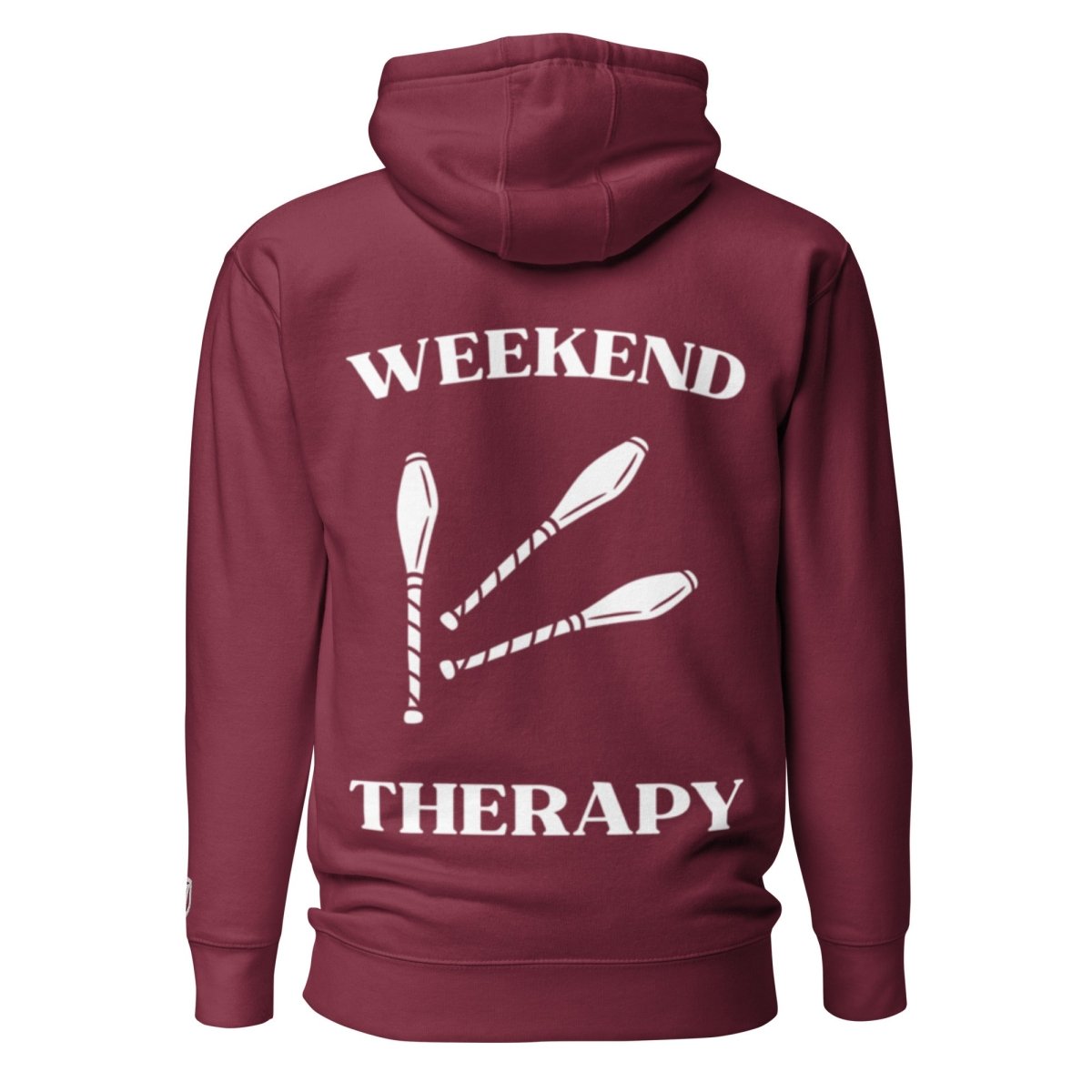 Juggling Clubs Hoodie | Weekend Therapy by Weekend Therapy™ – Weekend Therapy Clothing