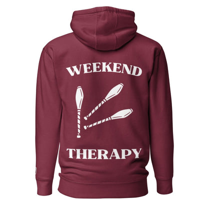 Juggling Clubs Hoodie | Weekend Therapy by Weekend Therapy™ – Weekend Therapy Clothing