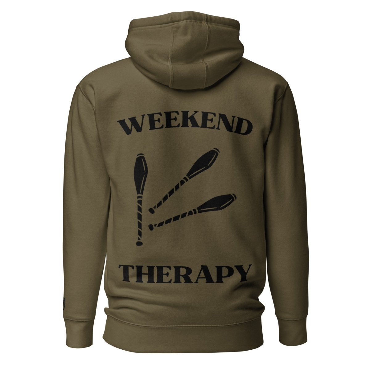 Juggling Clubs Hoodie | Weekend Therapy by Weekend Therapy™ – Weekend Therapy Clothing