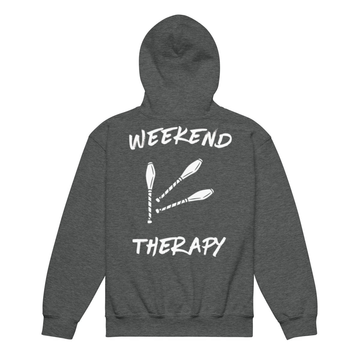 Juggling Clubs Hoodie | Weekend Therapy by Weekend Therapy™ – Weekend Therapy Clothing