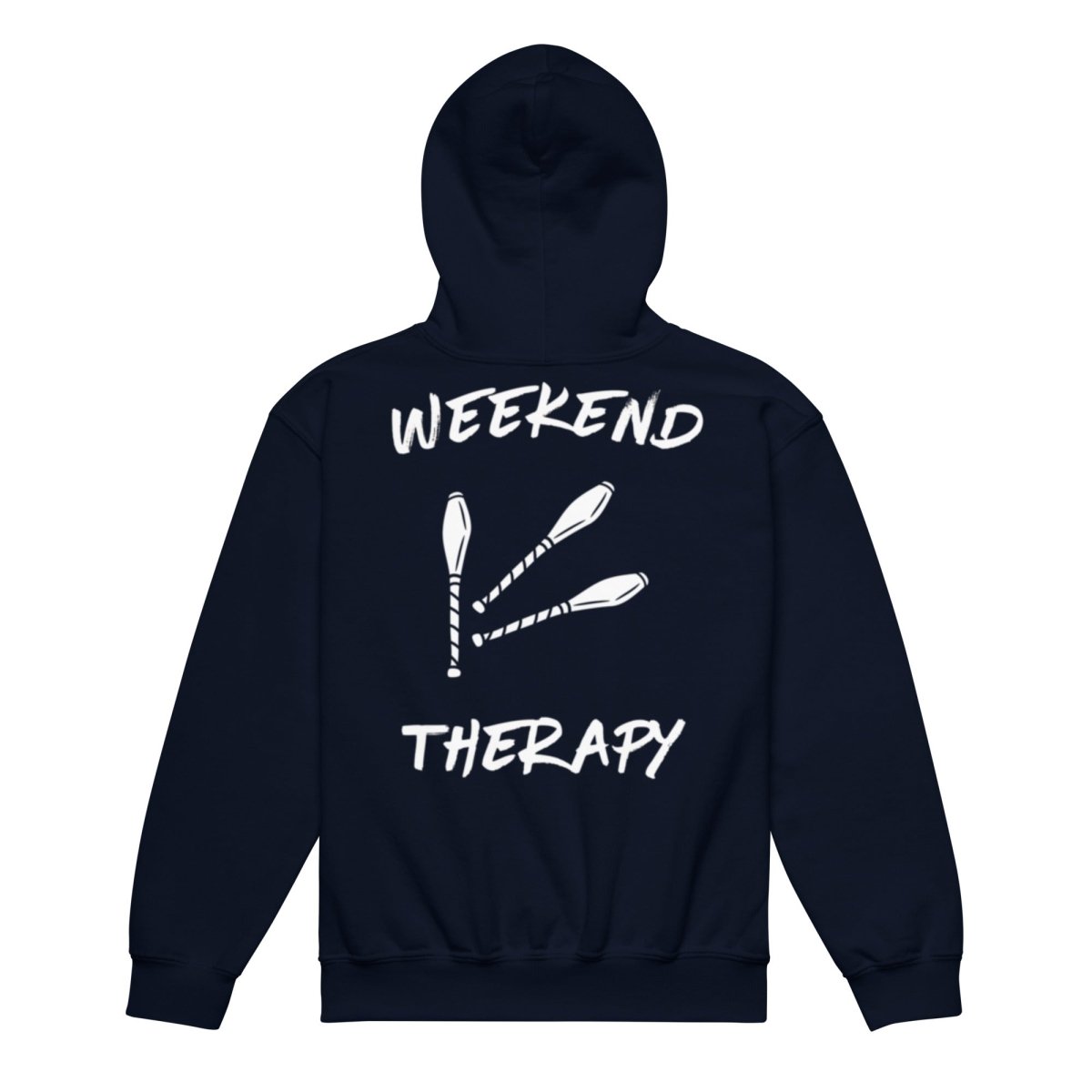 Juggling Clubs Hoodie | Weekend Therapy by Weekend Therapy™ – Weekend Therapy Clothing
