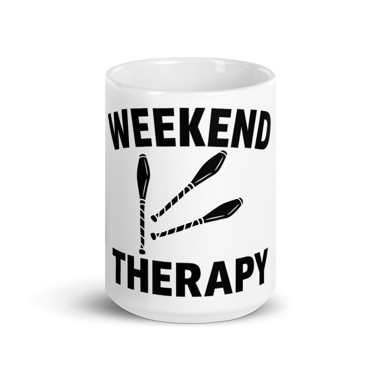 Juggling Clubs Mug | Weekend Therapy by Weekend Therapy™ – Weekend Therapy Clothing