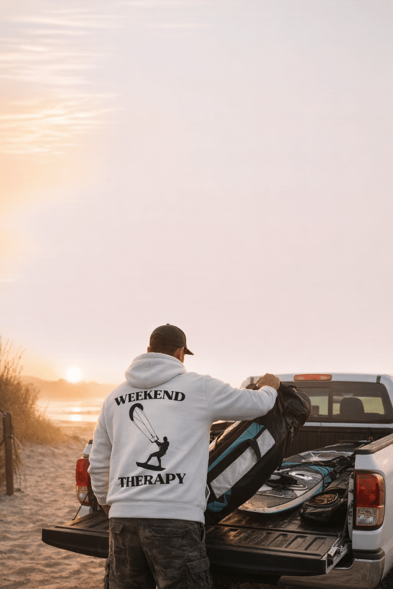 Kite Surfing Hoodie | Weekend Therapy by Weekend Therapy™ – Weekend Therapy Clothing