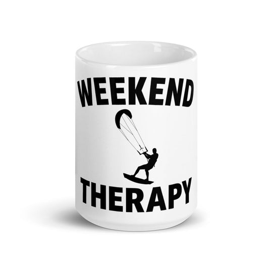 Kiteboarding Mug | Weekend Therapy by Weekend Therapy™ – Weekend Therapy Clothing