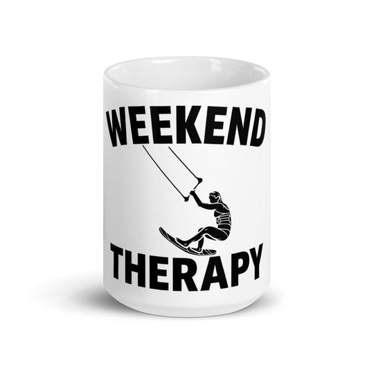 Kiteboarding Mug | Weekend Therapy by Weekend Therapy™ – Weekend Therapy Clothing