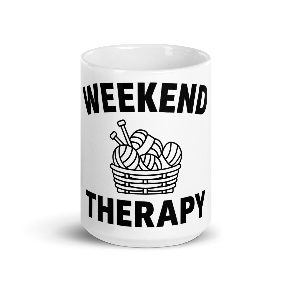 Knitting Mug | Weekend Therapy by Weekend Therapy™ – Weekend Therapy Clothing