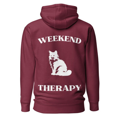 Long Haired Cat Hoodie | Weekend Therapy by Weekend Therapy™ – Weekend Therapy Clothing
