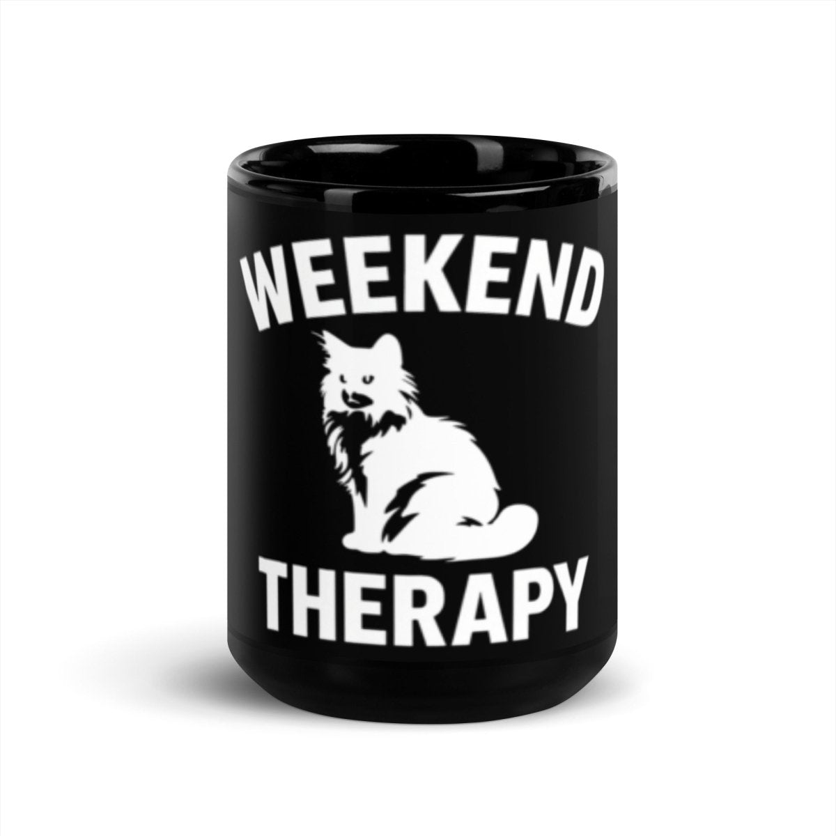 Long Haired Cat Mug | Weekend Therapy by Weekend Therapy™ – Weekend Therapy Clothing