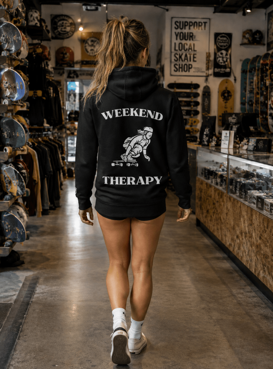 Longboarding Hoodie | Weekend Therapy by Weekend Therapy™ – Weekend Therapy Clothing