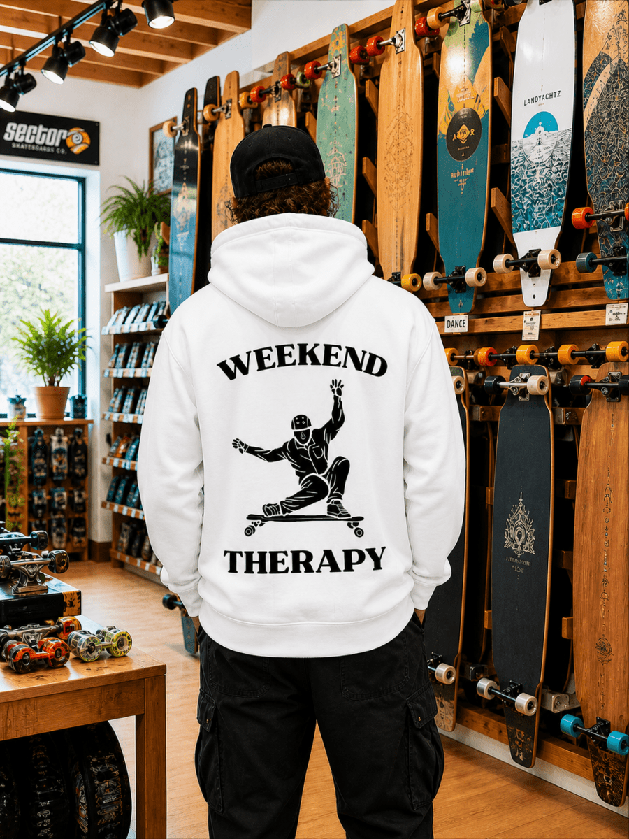 Longboarding Hoodie | Weekend Therapy by Weekend Therapy™ – Weekend Therapy Clothing