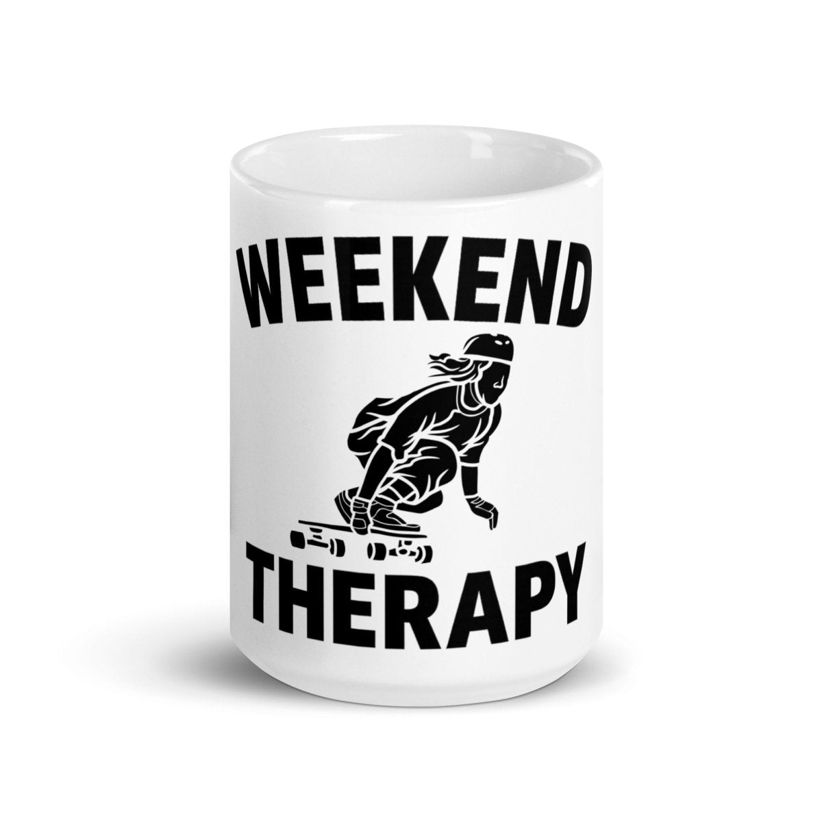 Longboarding Mug | Weekend Therapy by Weekend Therapy™ – Weekend Therapy Clothing