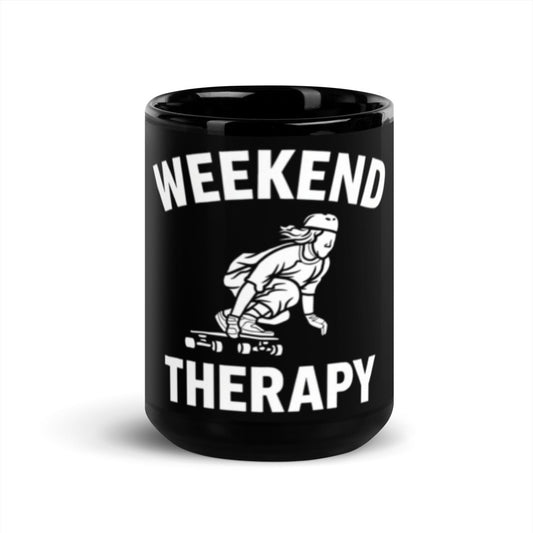 Longboarding Mug | Weekend Therapy by Weekend Therapy™ – Weekend Therapy Clothing