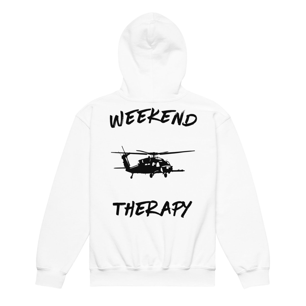 Military Helicopter Hoodie | Weekend Therapy by Weekend Therapy™ – Weekend Therapy Clothing