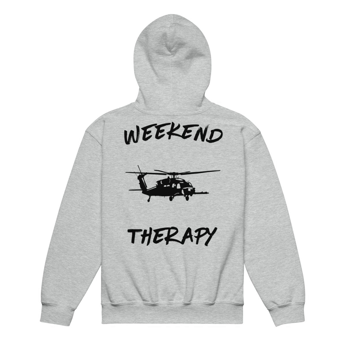 Military Helicopter Hoodie | Weekend Therapy by Weekend Therapy™ – Weekend Therapy Clothing